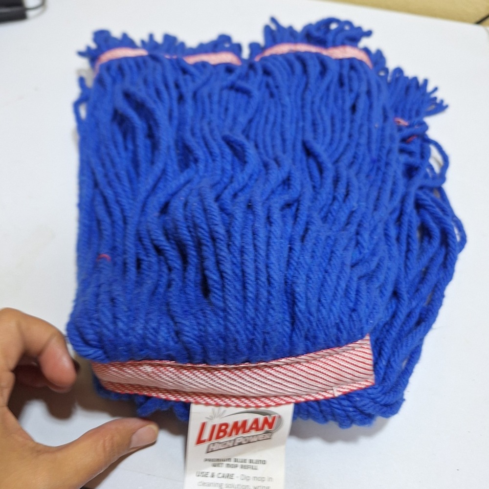Libman High Power Premium Blue Blend Wet Mop‎ Refill Replacement Head New - Picture 4 of 4